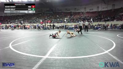 67 lbs Semifinal - Adam Henry, Powerhouse Wrestling vs Kaleb Kelly, Broken Arrow Wrestling Club