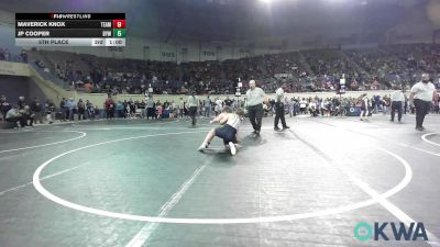 105 lbs Semifinal - Case Anderson, Comanche Takedown Club vs Silas Burr, Team Tulsa Wrestling Club
