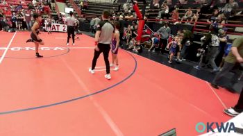 100 lbs Consi Of 8 #2 - CAMERON MARSH, ArkCity Takedown vs Brayten Covey, Wolfpak Wrestling