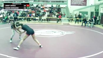 120 lbs Semifinal - Linsey Ortega, Toppenish (Girls) vs Gabbie Gonsalves, Selah (Girls)