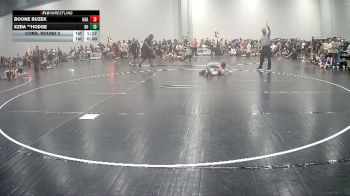 75 lbs Cons. Round 2 - Ezra **Hodge, SLATE WRESTLING ACADEMY vs Boone Ruzek, Unaffiliated
