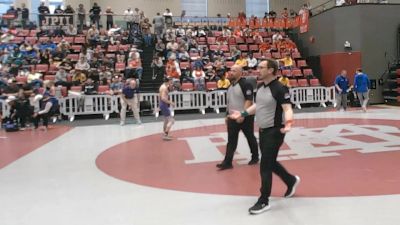 113 lbs Quarterfinal - Barrett Buchanan, Christian Brothers High School vs Nolan Hardeman, Boyd Buchanan High School