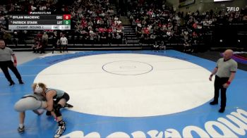 6A 126 lbs Champ. Round 1 - Dylan Macievic, Corner Canyon vs Patrick Stark, Layton