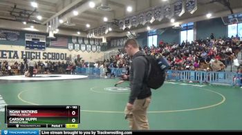 182 lbs Round 3 - Noah Watkins, Temecula Valley vs Carson Huppi, Murrieta Mesa