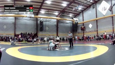 132 lbs Cons. Round 3 - Rocco Czarnecki, Cuyahoga Valley Christian Academy vs Timmy Mazur, Lake Catholic