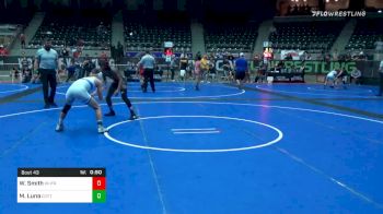 115 lbs Consolation - Warren Smith, Whitted Trained vs Mateo Luna, Colorado Top Team