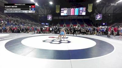 145 lbs Cons. Sub-quarters - Clancy Meyer, ND vs Hayden Manning, PA