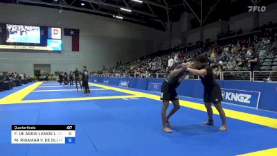 FRANCISCO DE ASSIS LEMOS LO vs MANUEL RIBAMAR V. DE OLIVEIRA FI 2022 Pan IBJJF Jiu-Jitsu No-Gi Championship