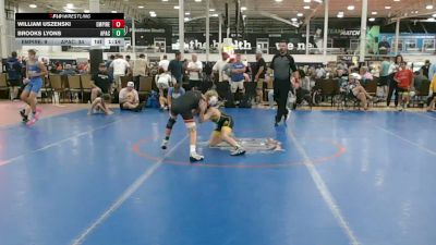 76 lbs Rr Rnd 4 - William Uszenski, Empire Wrestling Academy - EL vs Brooks Lyons, Apache - EL