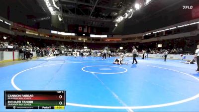 113 lbs Semifinal - Cannon Farrar, Gila Ridge High School vs Richard Tanori, Sahuarita High School