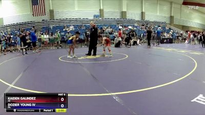 63 lbs 1st Place Match - Kaiden Galindez, MI vs Dozier Young Iv, PA