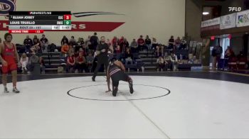 197 lbs Quarterfinal - Elijah Josey, Clackamas Community College vs Louis Trujillo, Colorado Northwestern CC