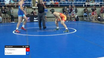 145 lbs Cons 32 #1 - Anthony Trivisonno, Ohio vs Ben Kueter, Iowa