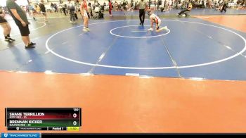 130 lbs Rd# 6- 9:00am Saturday Final Pool - Shane Terrillion, M2TC Red vs Brennan Kicker, Nauman Red