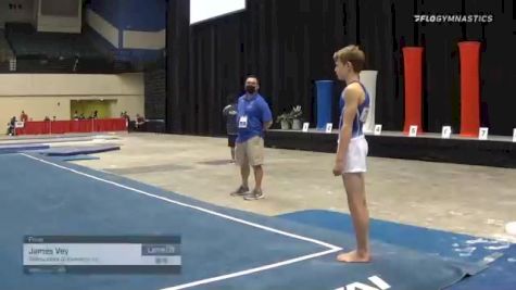 James Vey - Floor, Rebounders Gymnastics Inc. - 2021 USA Gymnastics Development Program National Championships