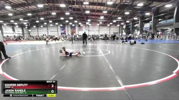 76 lbs Rd# 9- 2:15pm Saturday Final Pool - Kooper Deputy, POWA vs Jaxon Randle, Oklahoma Outlaws