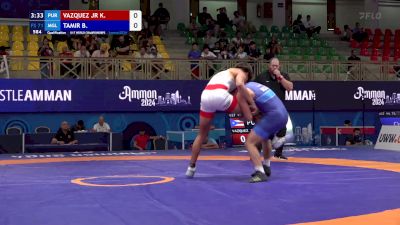 71 kg Qualif. - Kawayran Vazquez, Purto Rico vs Byambaragchaa Tamir, Mongolia