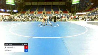 145 lbs Cons 32 #2 - John Provencio, Arizona vs Trey Dillow, Kansas