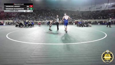 B6A-285 lbs Cons. Semi - Brandon Schoenecke, Deer Creek vs Redmond Lindsey, Bixby