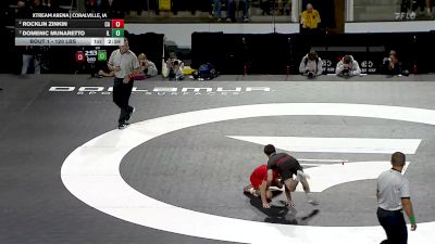 120 lbs Wno Semi - Rocklin Zinkin, California vs Domenic Munaretto, Illinois