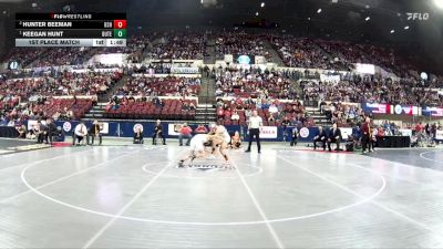 AA - 103 lbs 1st Place Match - Keegan Hunt, Butte vs Hunter Beeman, Billings Senior High School