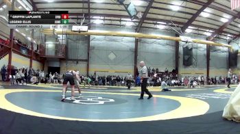 157 lbs Champ. Round 2 - Griffin Laplante, St Francis vs Legend Ellis, Coweta