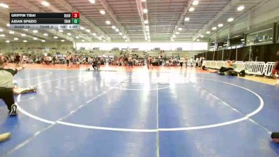 126 lbs Rr Rnd 2 - Griffin Tibai, Guardians Of The Great Lakes - HSB vs Aidan Spezio, Team Dark Horse Red - HSB