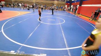 85 lbs Quarterfinal - Cheyenne Miller, Heat vs Jacob Wassenberg, Sallisaw Takedown Club