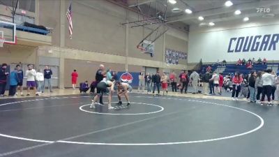 149 lbs 5th Place Match - Trae Frederick, Clackamas Community College vs Nico Yazzolino, Clackamas Unattached