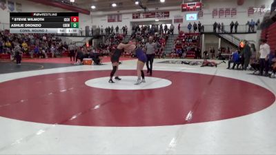 170 lbs Cons. Round 3 - Ashlie Oronzio, Central DeWitt vs Stevie Wilmoth, Iowa City High