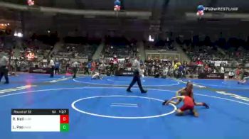 64 lbs Prelims - Ryan Noll, Claremore Youth Wrestling vs Logan Pao, Miami WC