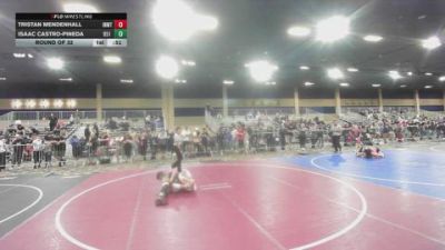 120 lbs Round Of 32 - Tristan Mendenhall, Inwtc vs Isaac Castro-Pineda, 951 WC