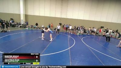 138 lbs Cons. Semi - Hunter Soule, Colorado Top Team vs Demitrius Ruiz, Elko Wrestling Club