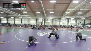 96 lbs Rr Rnd 1 - Oakley Gates, Wild Buffalo Wrestling Club vs Aethan Gozun, Legend Wrestling Club