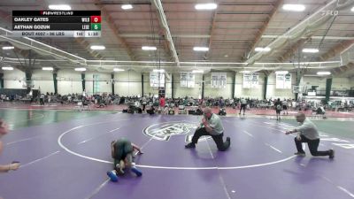 96 lbs Rr Rnd 1 - Oakley Gates, Wild Buffalo Wrestling Club vs Aethan Gozun, Legend Wrestling Club