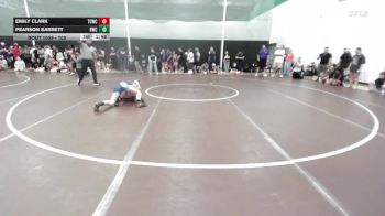 105 lbs Champ. Round 1 - Emily Clark, Team Central Wrestling Club vs Pearson Barrett, Bentonville Wrestling Club