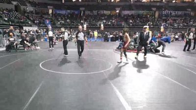 85 lbs Round Of 32 - Luca Paino, Apex vs Cody Heberlig, Wrecking Crew Wrestling Academy