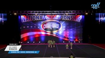 KO Cheer - Khaos [2024 L1 Tiny - Novice - Restrictions - D2 Day 1] 2024 Cheer Power Southern Nationals