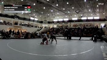 138 lbs 2nd Wrestleback (16 Team) - Meco Favors, St Pius X School vs Hillman Hancock, Perry