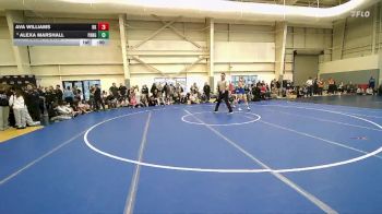 120 lbs Cons. Round 4 - Ava Williams, Bishop Kelly vs Alexa Marshall, Panguitch