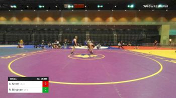 165 lbs Consolation - Corbin Smith, UN-Utah Valley vs RJ Bingham, UN-Utah Valley