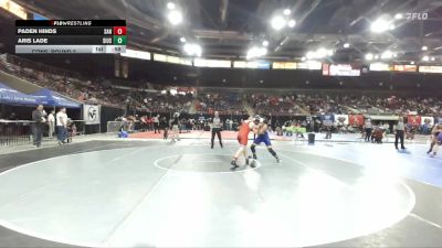 175 lbs Cons. Round 2 - Paden Hinds, Sandpoint vs Aris Lade, Siuslaw
