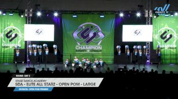 Starz Dance Academy - SDA - Elite All Starz - Open Pom - Large [2024 Open Pom Premier Day 2] 2024 ASC Clash of the Titans Schaumburg & CSG Dance Grand Nationals