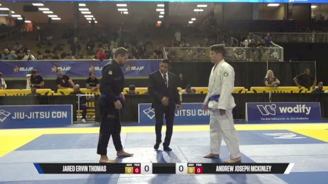 Andrew Joseph McKinley vs Jared Ervin Thomas 2026 Pan Jiu Jitsu IBJJF Championship