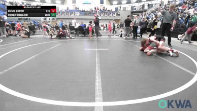84 lbs Rr Rnd 4 - Bode Smith, Hinton Takedown Club vs Ryker Collier, Morrison Takedown Club