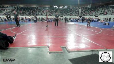 92 lbs Round Of 32 - Elijah Robinson, Sulphur vs Creede Prier, Vian Wrestling Club