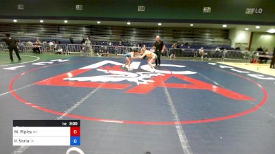 112 lbs Final - Maddie Ripley, ME vs Paris Soria, CA