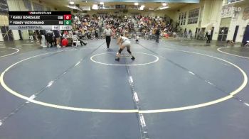 110 lbs Quarterfinal - Kaeli Gonzalez, Corona Del Mar vs Yensy Victoriano, Perris