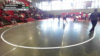 215 lbs 3rd Place Match - Esaiah Whitney, El Paso Parkland vs Jorge Martinez III, El Paso Chapin