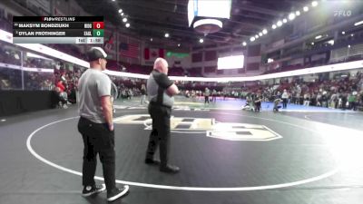 126 lbs Champ. Round 1 - Dylan Frothinger, Eagle vs Maksym Bondziukh, Ridgevue